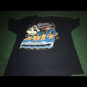 Disney Cruise Line 2014 T-Shirt Rare Medium???